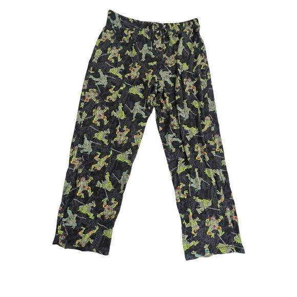 Teenage Mutant Ninja Turtles Nickelodeon Pajama Pants Size Large - Picture 1 of 11